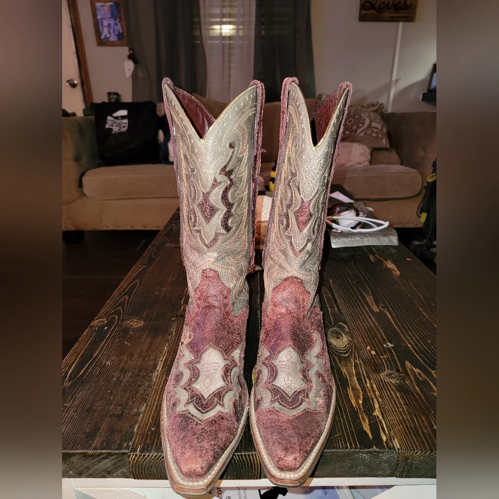 Women's cowboy boots - Picture 2 of 5